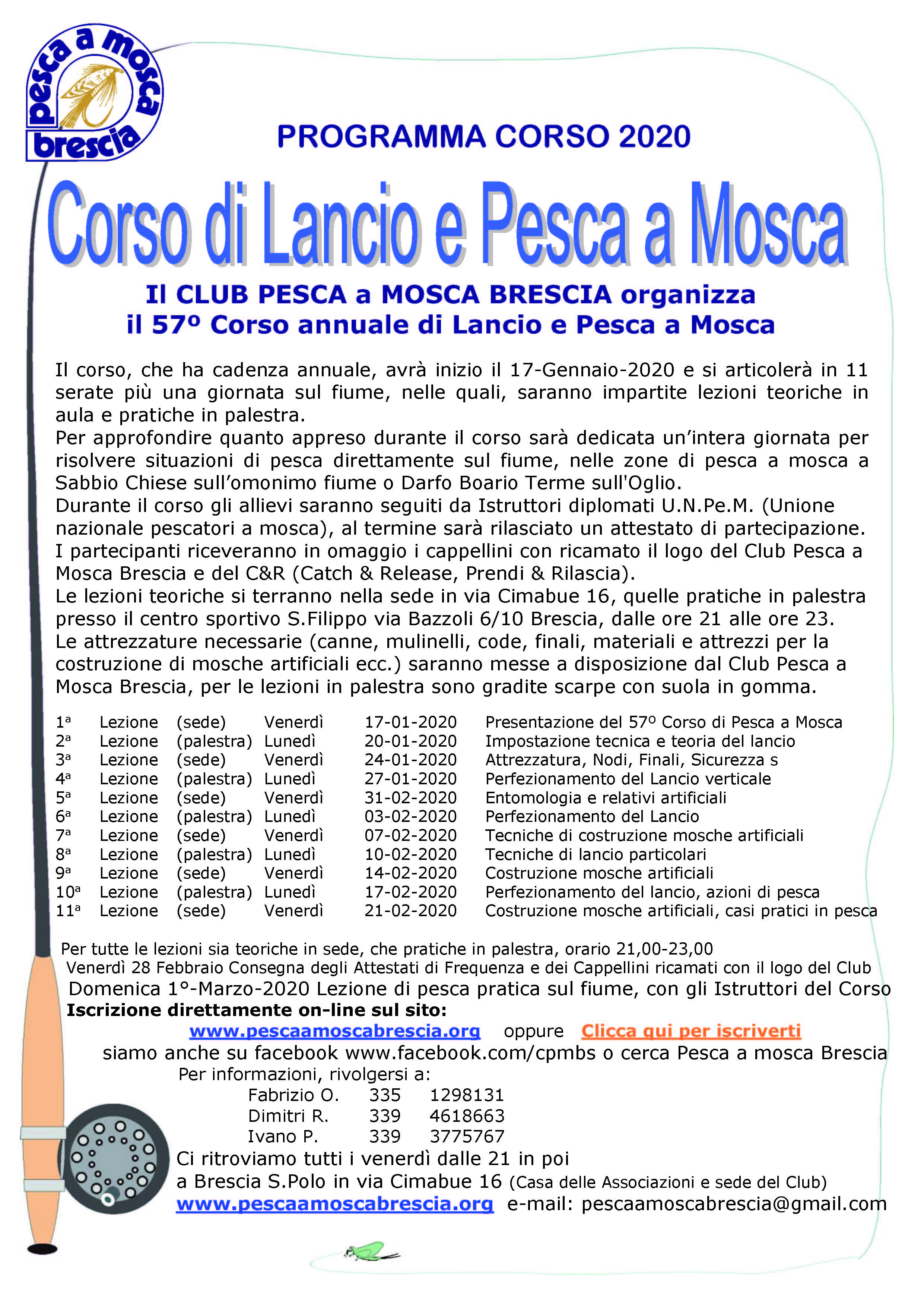 Programma corso 2020